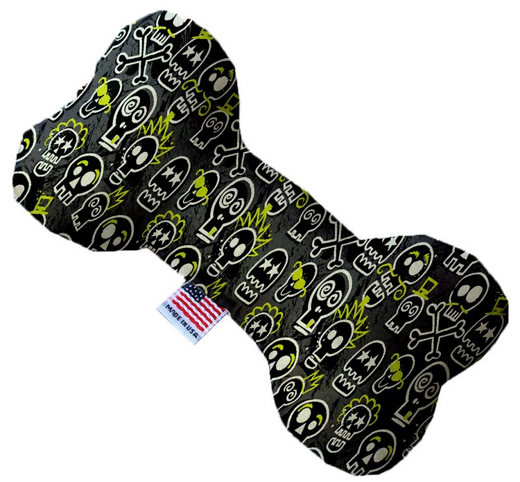 Skater Skulls 8 inch Stuffing Free Bone Dog Toy